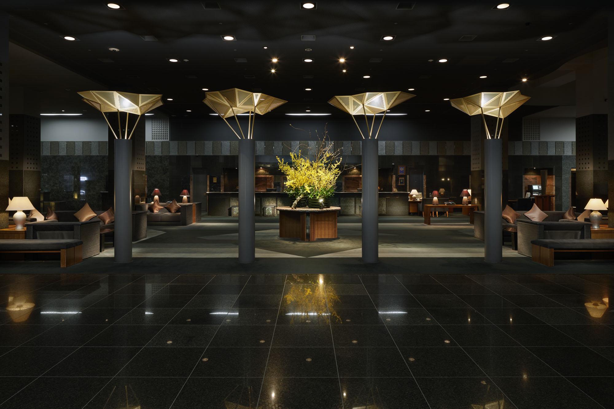 Hotel Granvia Kioto Exterior foto The lobby of the hotel
