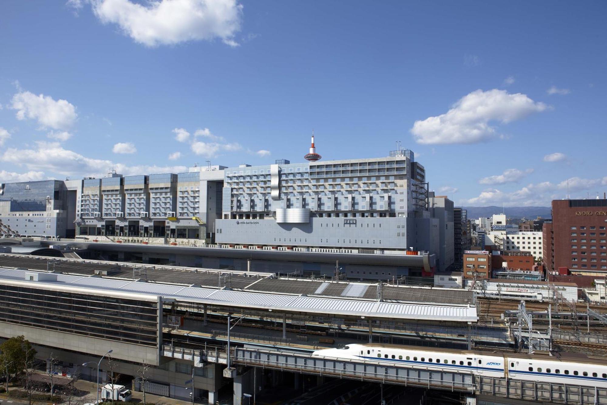 Hotel Granvia Kioto Exterior foto The station building