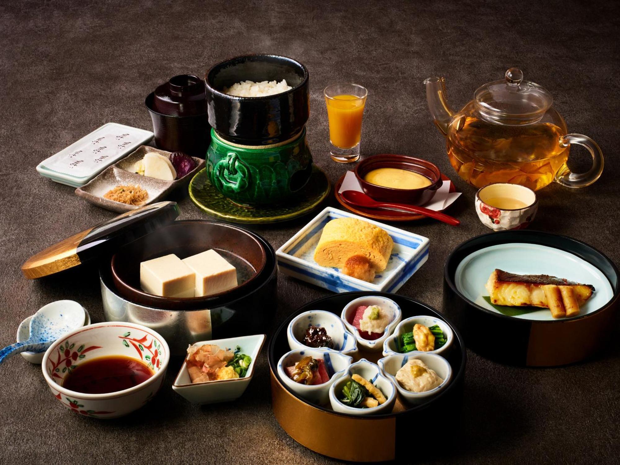 Hotel Granvia Kioto Exterior foto A selection of dim sum